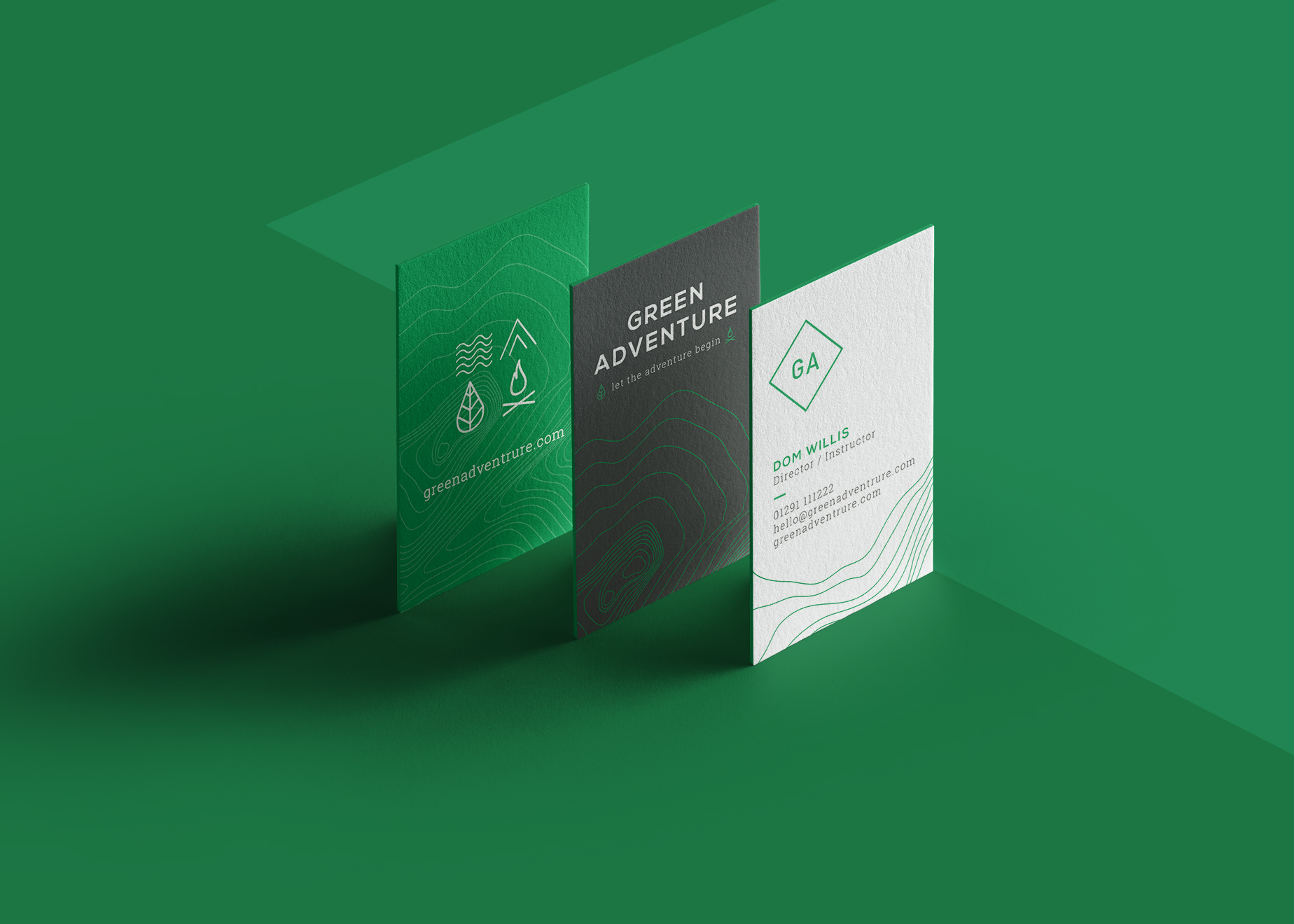 Green Adventures Business Card