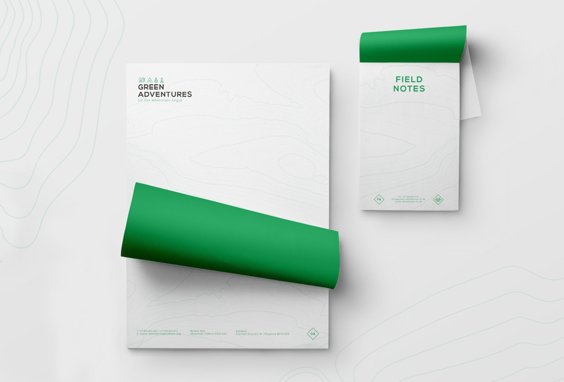 Green Adventures Stationery