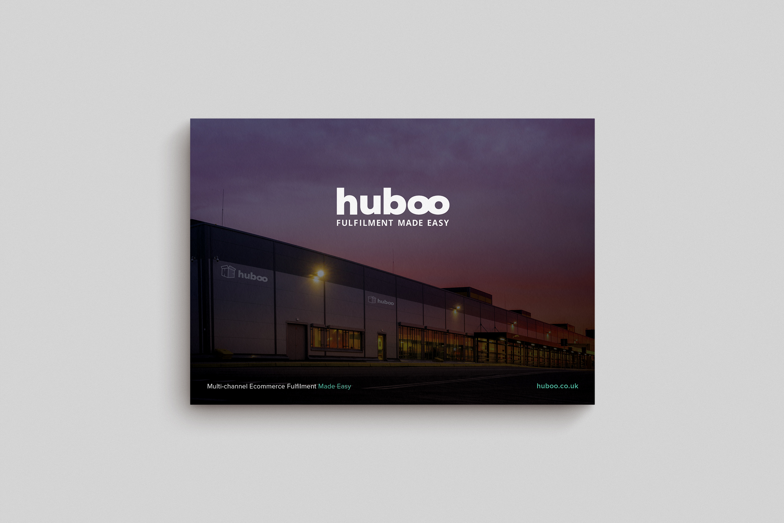 HUBOO Brochure A4 Landscape Cover Front