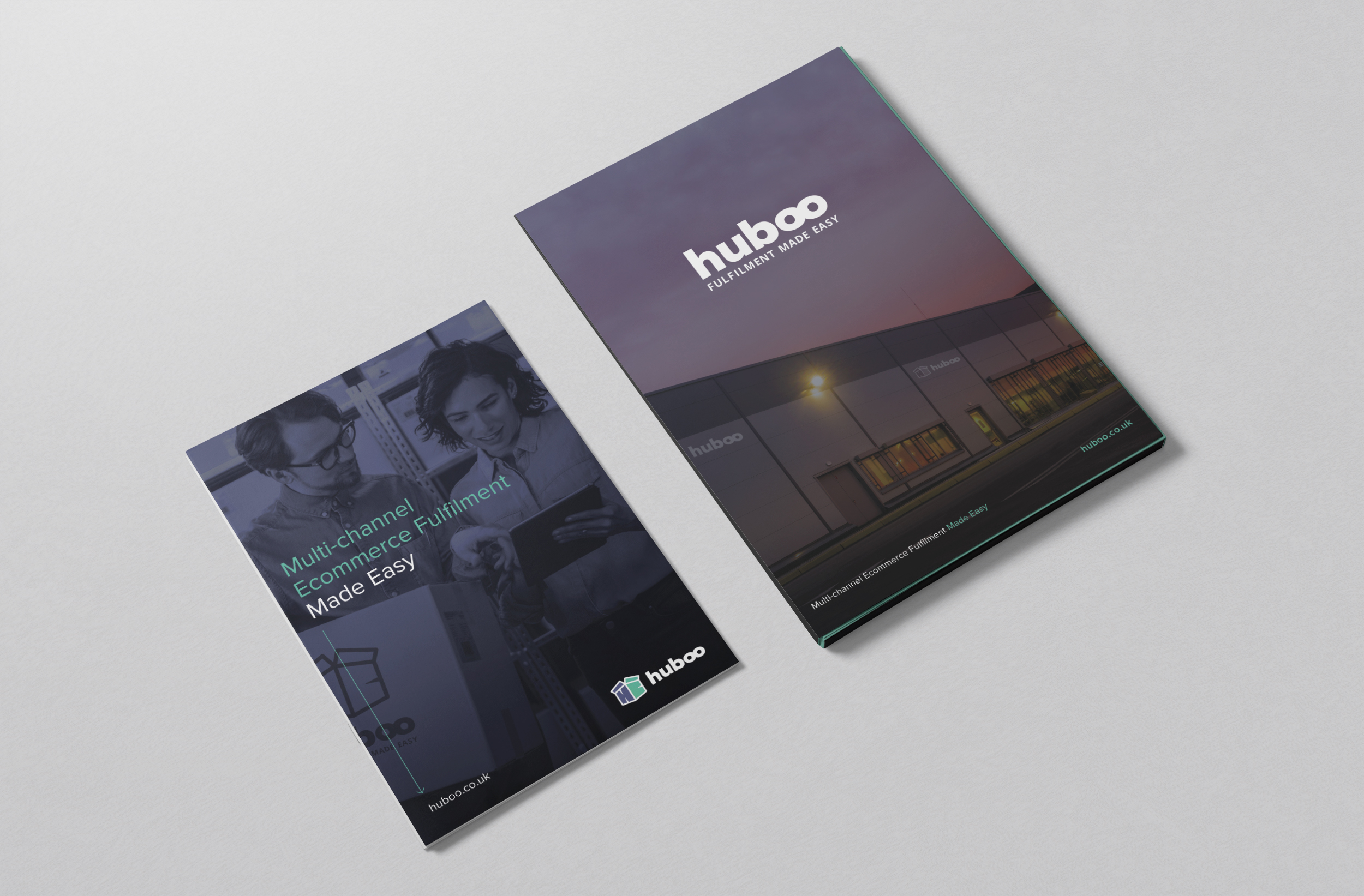 Huboo Folder A4 Portrait with Brochure Huboo Folder A4 Portrait with Brochure
