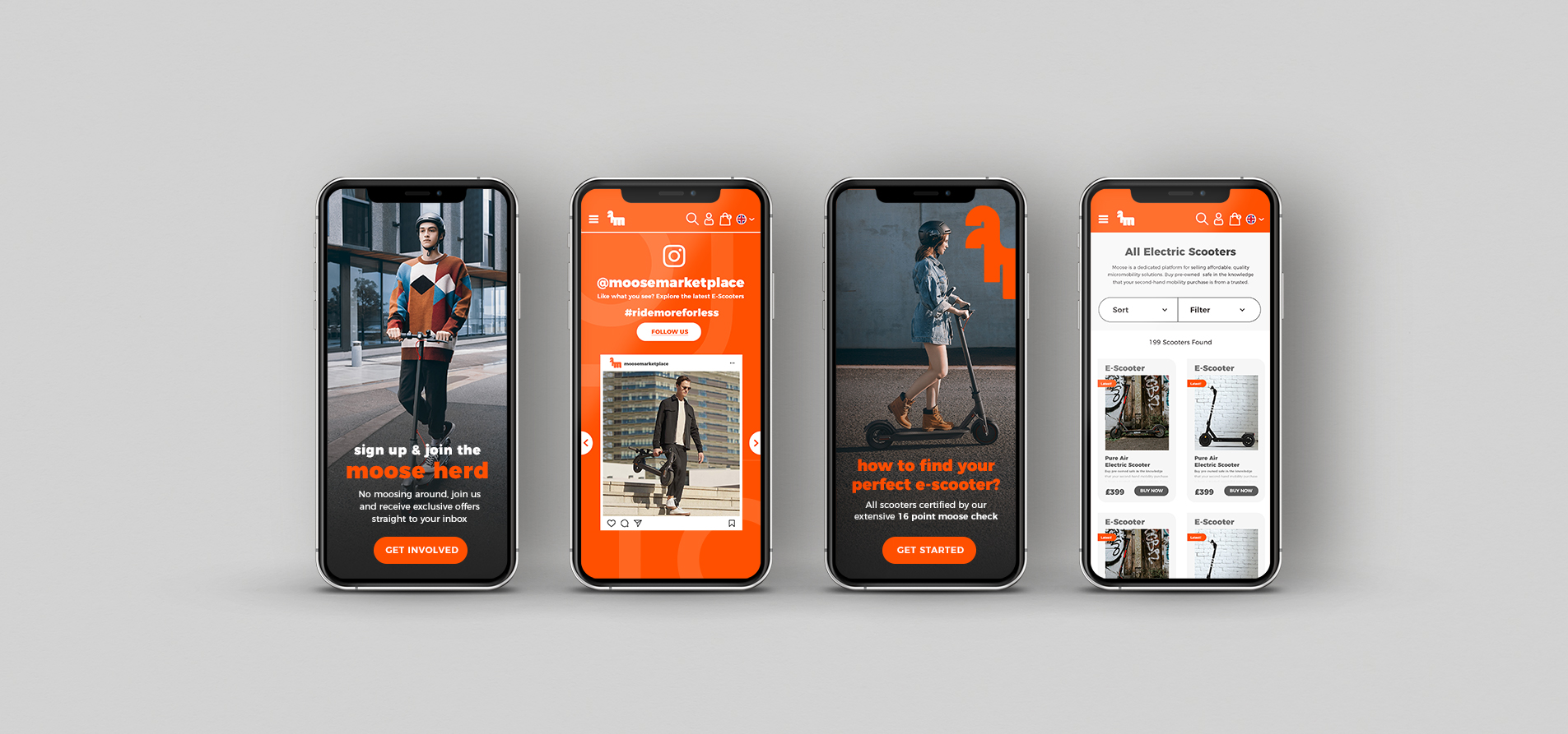 Moose Mobile Design UI Moose Mobile Design UI