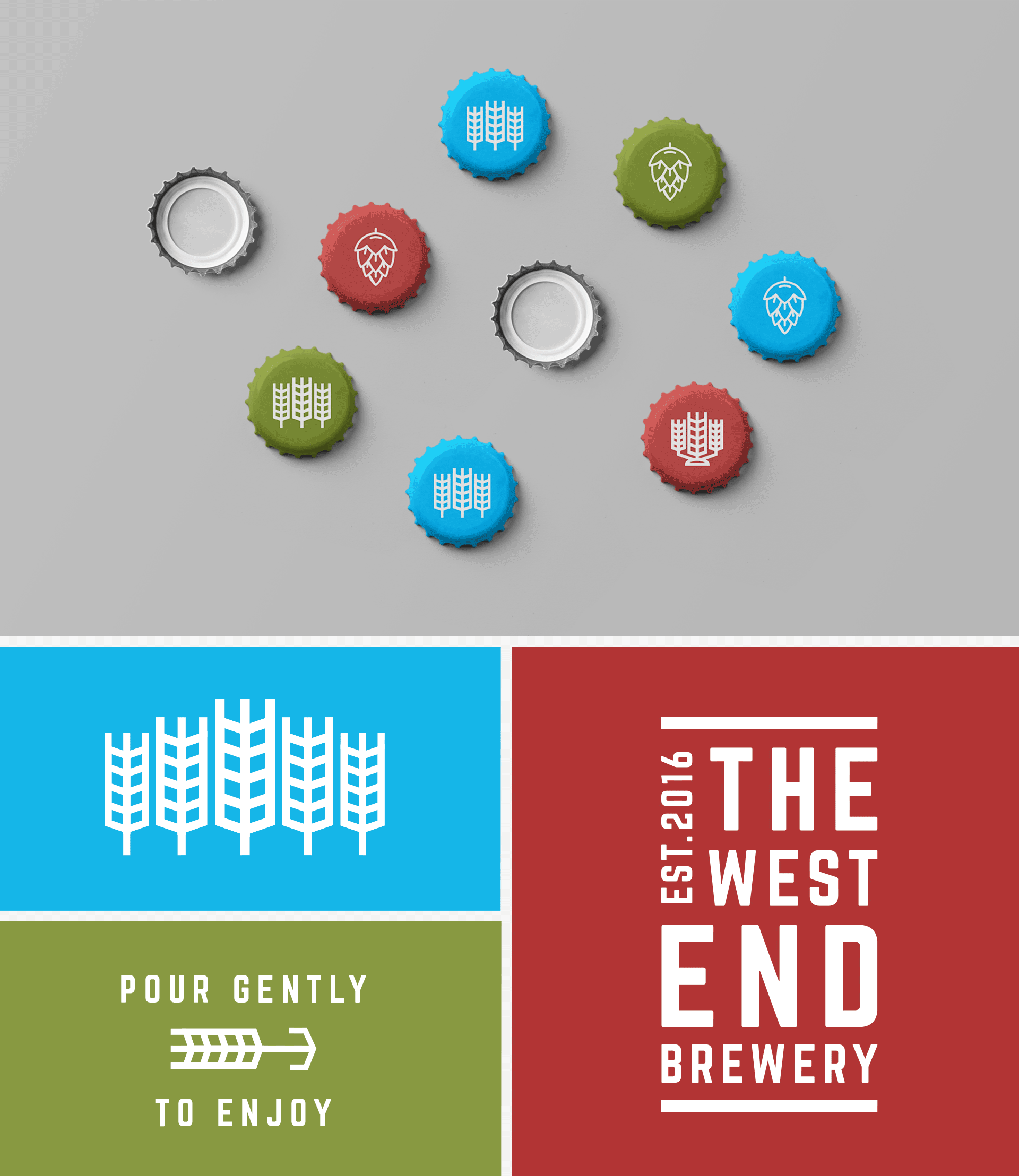 West End Brewery Branding
