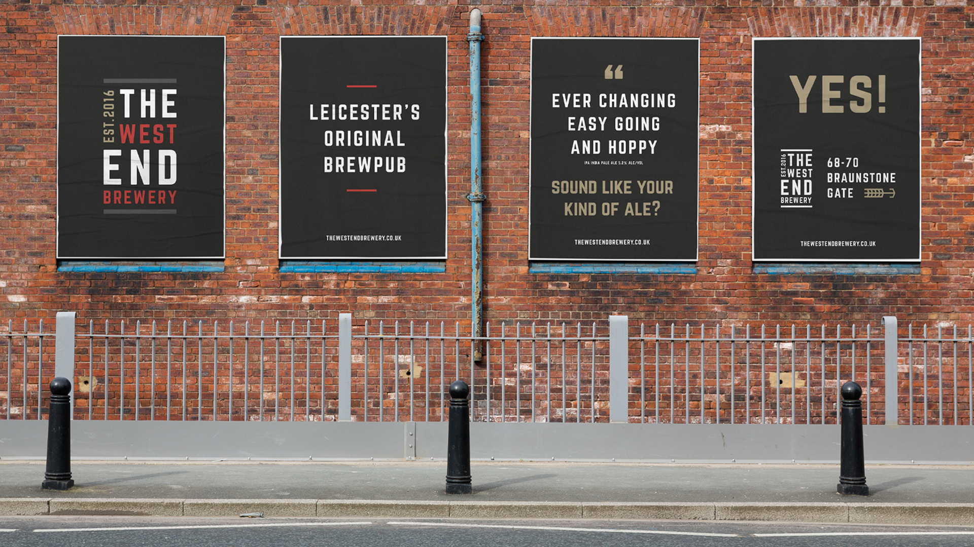 West End Brewery City Poster Campaign1