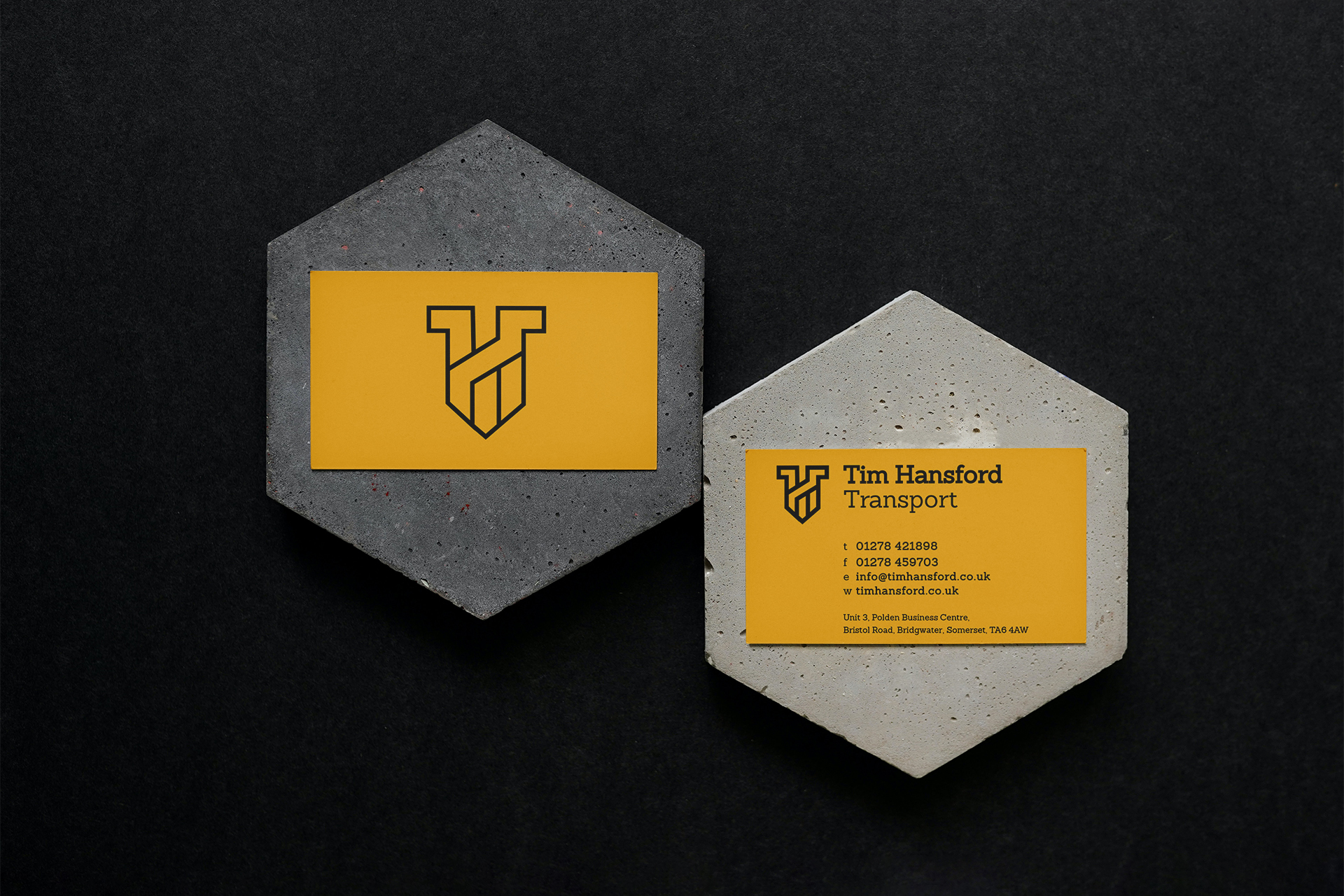 Tim Hansford Transport Business Card Tim Hansford Transport Business Card