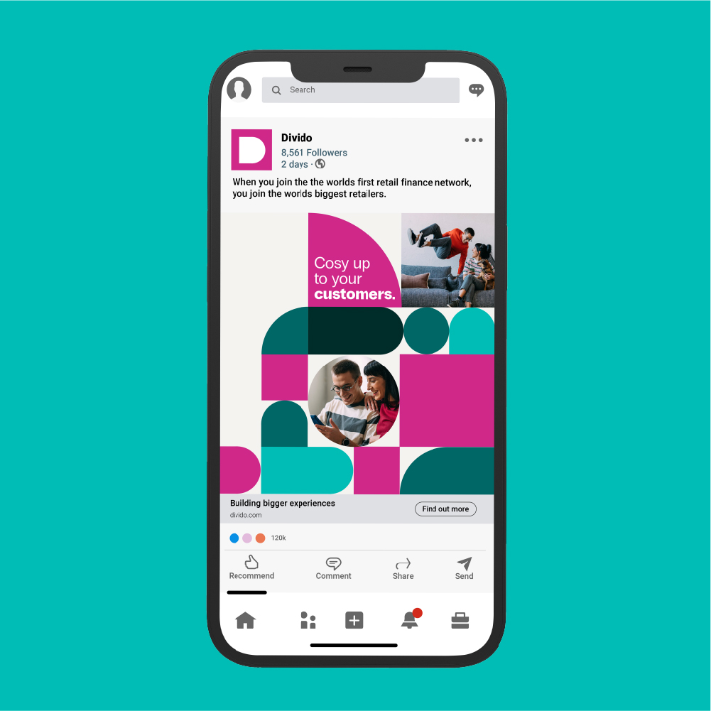Divido Whitelabel Tech Stack_LinkedIn Social Media Design